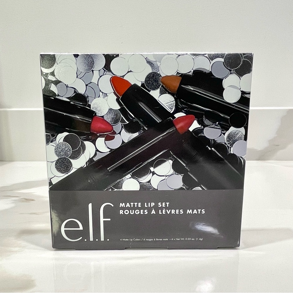 🟤2/$25 NEW Elf Matte Lip Colour Set